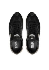 Karl Lagerfeld - KARL LAGERFELD Sneakersy KL63930N Czarny. Kolor: czarny. Materiał: materiał #4