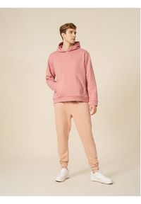 outhorn - Outhorn Bluza OTHSS23TSWSM320 Różowy Relaxed Fit. Kolor: różowy. Materiał: bawełna #2