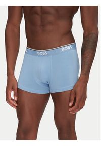 BOSS Komplet 3 par bokserek Trunk 3P Power 50531684 Niebieski. Kolor: niebieski. Materiał: bawełna #11
