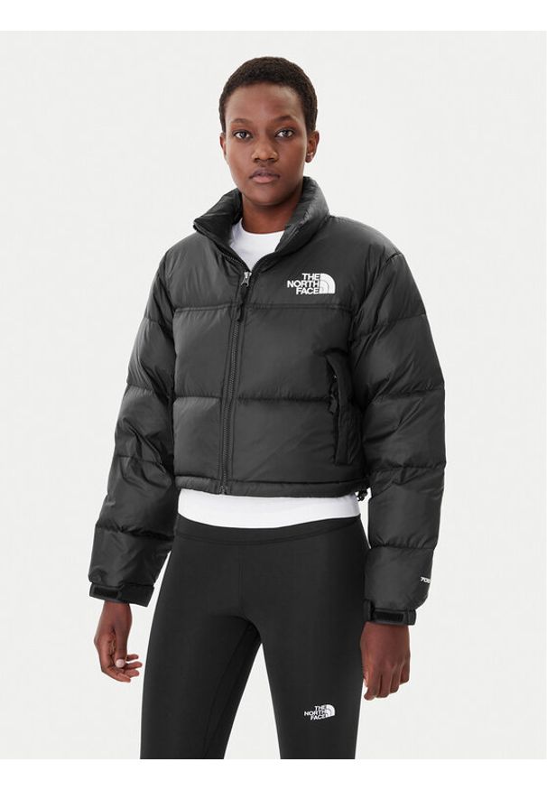 The North Face Kurtka puchowa Nuptse NF0A5GGE Czarny Regular Fit. Kolor: czarny. Materiał: syntetyk
