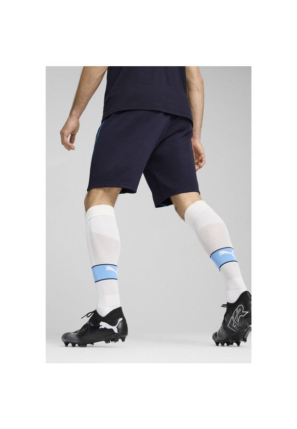 Puma - Short casuals Manchester City 2024/25. Kolor: niebieski