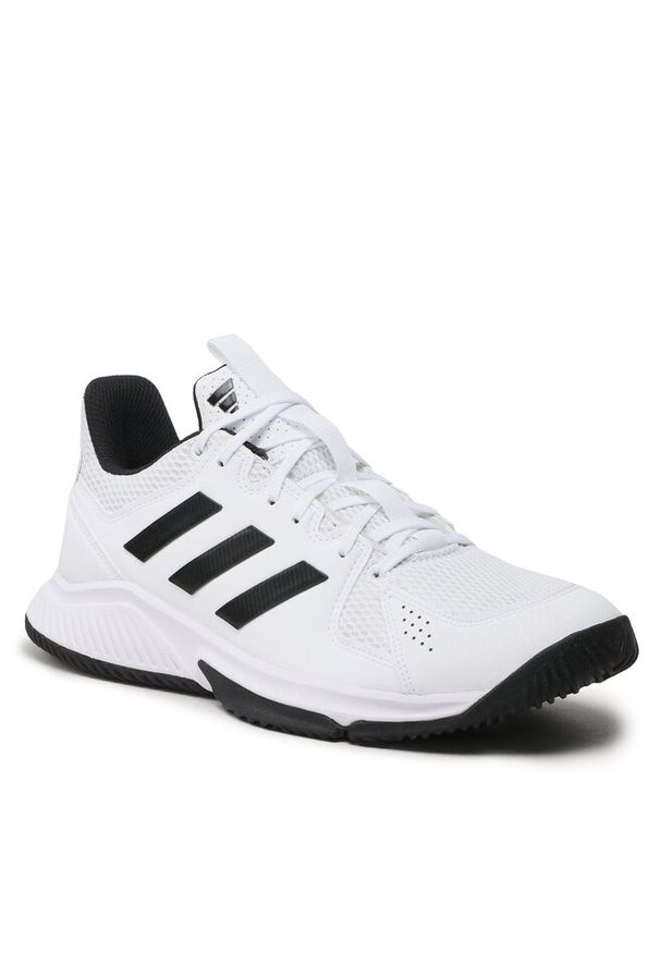 Adidas - Buty halowe adidas. Kolor: biały