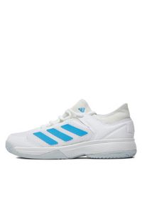 Adidas - adidas Buty do tenisa Ubersonic 4 Kids IF0443 Biały. Kolor: biały. Materiał: materiał. Sport: tenis
