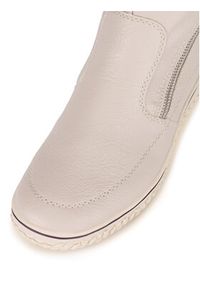Rieker Botki Z4281-60 Beżowy. Kolor: beżowy. Materiał: materiał #2