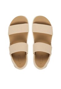 keen - Keen Sandały Elle Backstrap 1031704 Beżowy jasny. Kolor: beżowy. Materiał: materiał #3