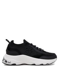 DKNY Sneakersy K1529431 Czarny. Kolor: czarny. Materiał: materiał #1