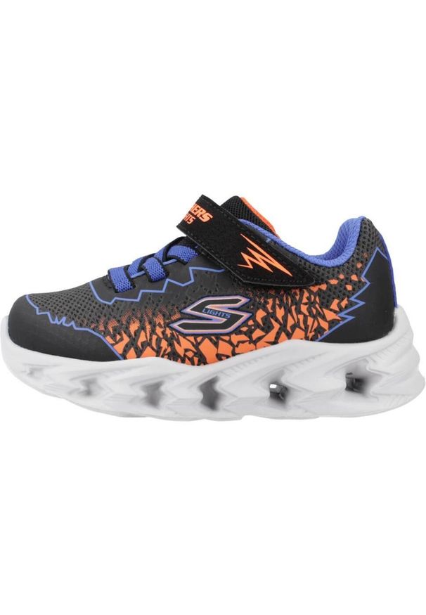 skechers - Adidasy Skechers Vortex 2.0 - Zorento, Dzieci. Kolor: czarny. Materiał: materiał