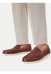 Clarks Mokasyny Bratton Loafer 26181279 Brązowy. Kolor: brązowy. Materiał: skóra #5