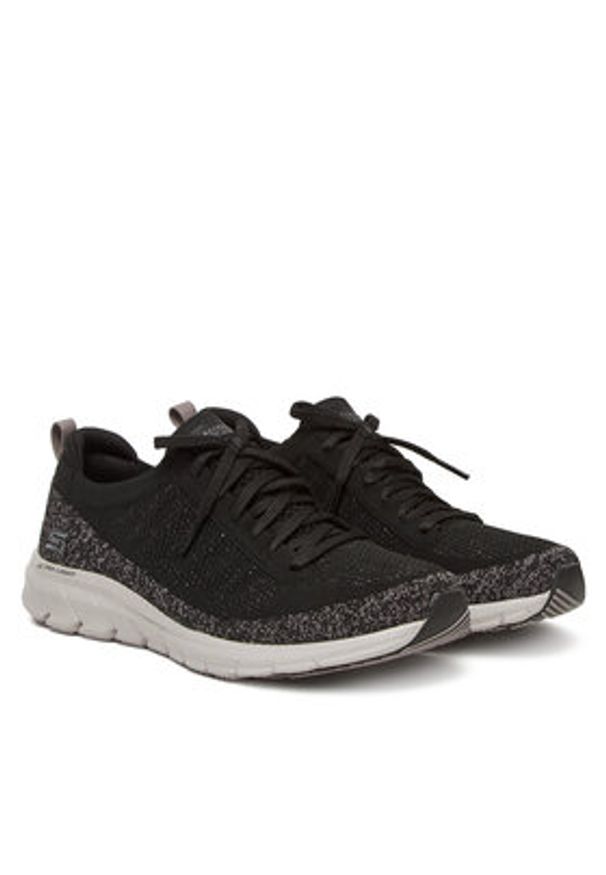skechers - Skechers Sneakersy Pure Flex-Pulse 104651/BKGY Czarny. Kolor: czarny. Materiał: materiał