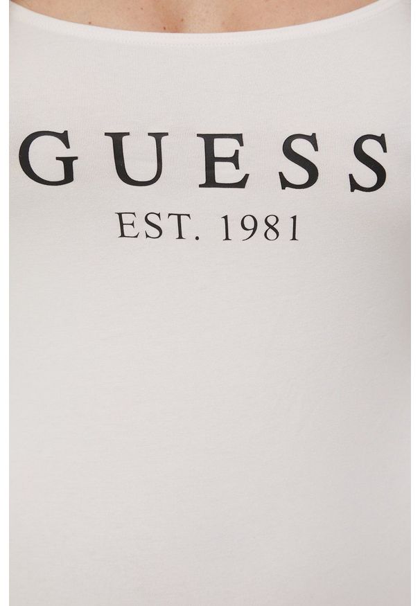 Guess body kolor beżowy. Kolor: beżowy