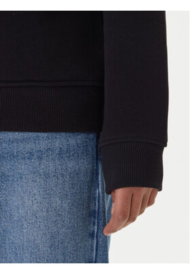 Tommy Jeans Bluza Flag DW0DW22564 Czarny Regular Fit. Kolor: czarny. Materiał: bawełna