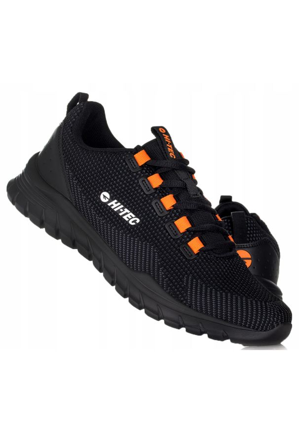 Hi-tec - Buty męskie sportowe HI-TEC HERAMI. Kolor: czarny, pomarańczowy, wielokolorowy