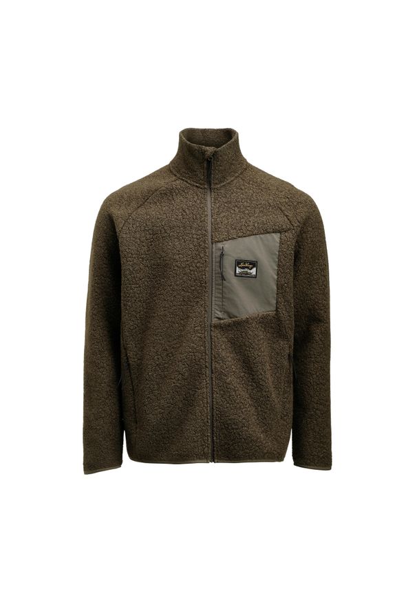 LUNDHAGS - Polar LundHags Flok Wool. Kolor: zielony. Materiał: polar. Sport: turystyka piesza