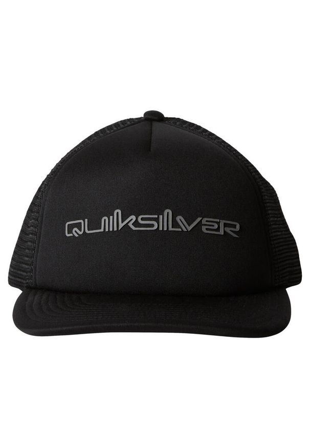 Quiksilver - Czapka Trucker dla Mężczyzn OMNI Czarny. Kolor: brązowy, zielony, wielokolorowy. Materiał: poliester
