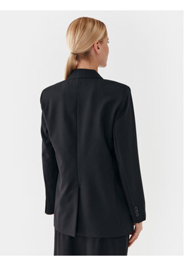 Weekend Max Mara Marynarka Yarden 2350461039 Czarny Regular Fit. Kolor: czarny. Materiał: wełna