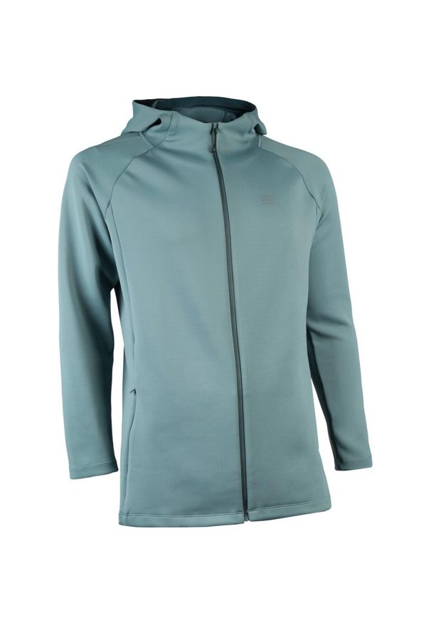 ELEMENTERRE - Kurtka z kapturem Élémenterre Knok. Typ kołnierza: kaptur. Kolor: wielokolorowy, szary, zielony. Sport: turystyka piesza