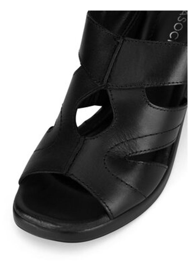 Lasocki Sandały RST-3250-04 Czarny. Kolor: czarny. Materiał: skóra