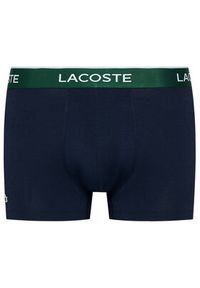 Lacoste Komplet 3 par bokserek 5H3401 Granatowy. Kolor: niebieski. Materiał: bawełna #5