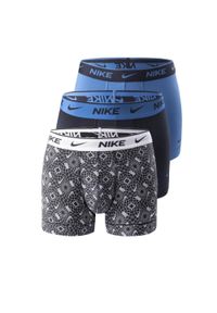 Bokserki męskie Nike Everyday Cotton Stretch Trunk 3 pary. Kolor: wielokolorowy