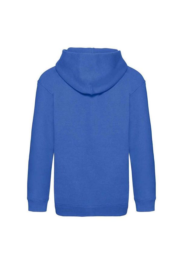 FRUIT OF THE LOOM - Bluza Z Kapturem Premium Dla Dzieci. Typ kołnierza: kaptur. Kolor: niebieski