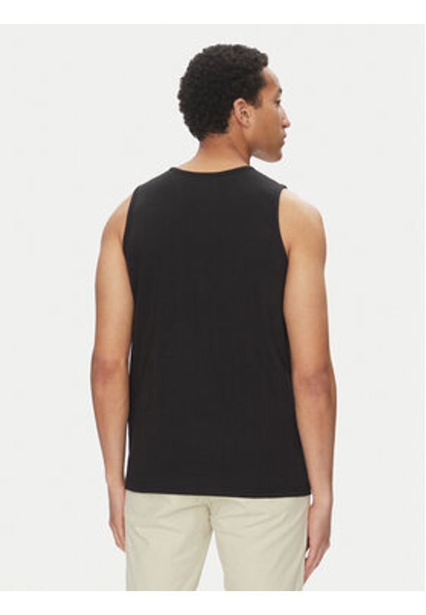 Levi's® Tank top Graphic Rower A7642-0004 Czarny Regular Fit. Kolor: czarny. Materiał: bawełna