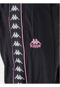 Kappa Spodnie dresowe 361W7JW Czarny Comfort Fit. Kolor: czarny. Materiał: syntetyk #2