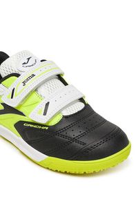 Joma Buty do piłki nożnej Cancha Jr 2501 CAJS2501INV Czarny. Kolor: czarny. Materiał: skóra #4