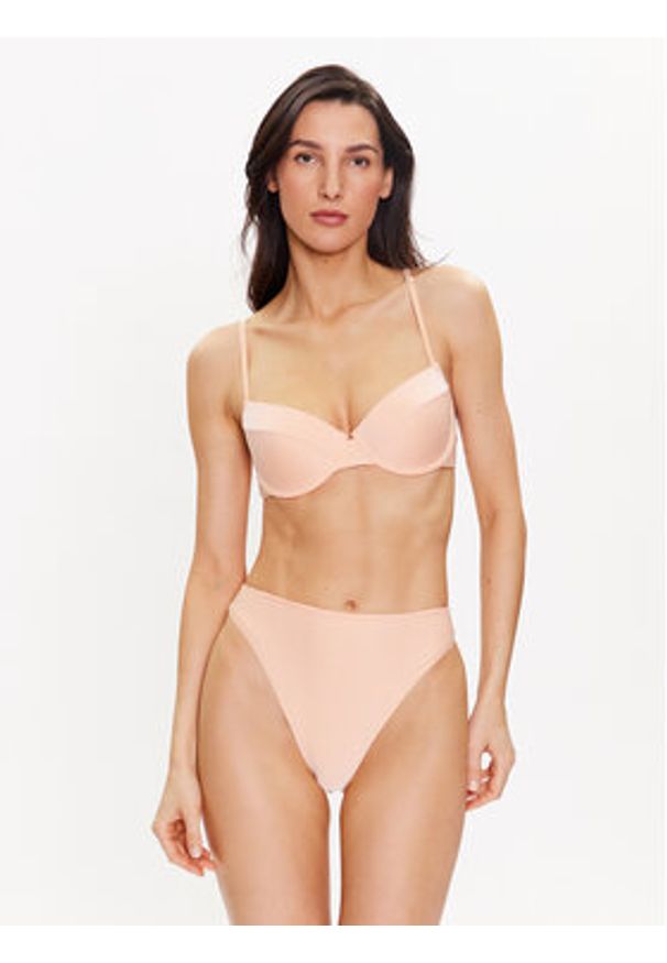 Hunkemöller Dół od bikini Riviera 201275 Pomarańczowy. Kolor: pomarańczowy. Materiał: syntetyk