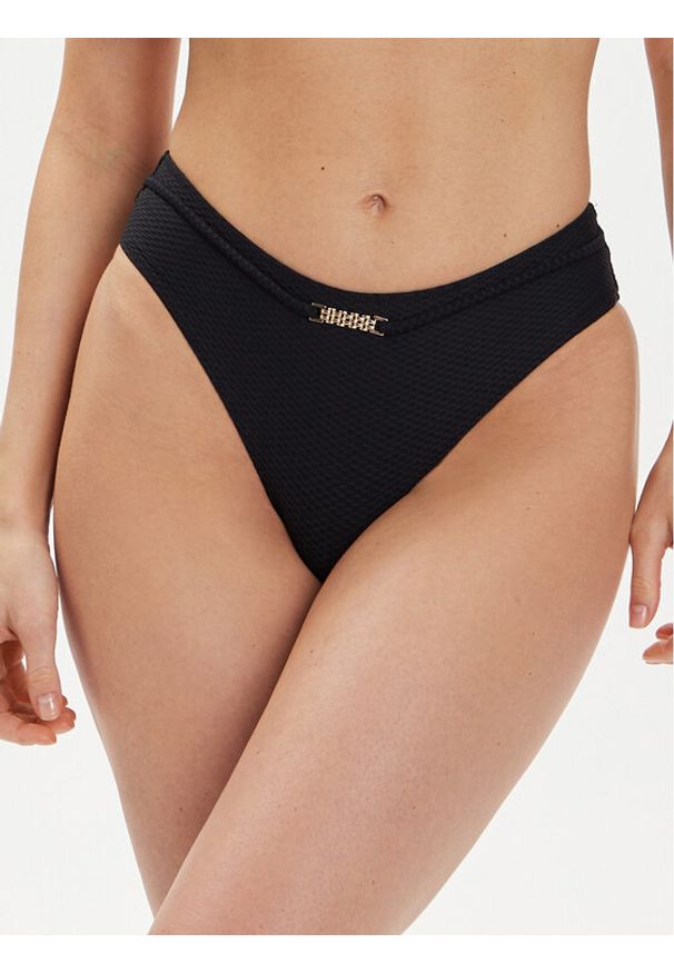 SELMARK - Selmark Dół od bikini BJ502 Czarny. Kolor: czarny. Materiał: syntetyk