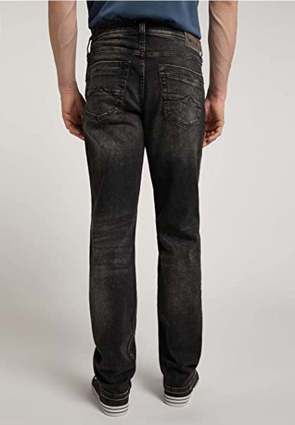 Mustang - MUSTANG WASHINGTON MĘSKIE SPODNIE JEANSOWE DENIM GREY 1012216 4500 742