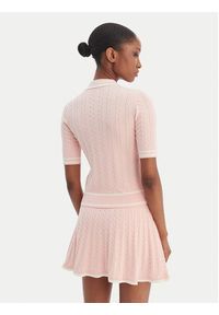 Guess Kardigan V6RR02 Z4652 Różowy Regular Fit. Kolor: różowy. Materiał: wiskoza, syntetyk #2