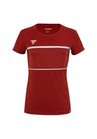 TECNIFIBRE - Koszulka tenisowa dziecięca Tecnifibre Team Tech Tee. Kolor: czerwony, biały, wielokolorowy. Sport: tenis