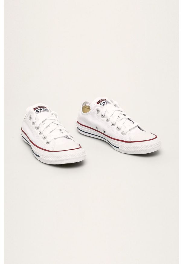 Converse - Tenisówki. Nosek buta: okrągły. Kolor: biały. Materiał: guma