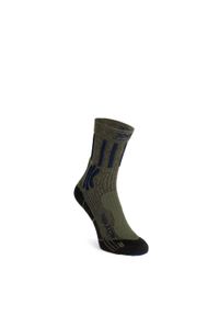 Skarpety trekkingowe X-Socks Trek X CTN. Kolor: zielony, czarny, wielokolorowy