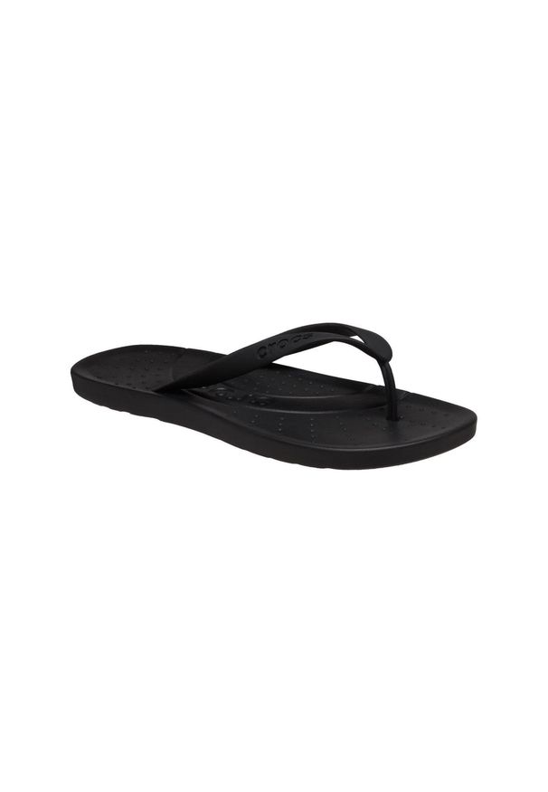 Japonki damskie Crocs 210089001. Zapięcie: bez zapięcia. Kolor: czarny. Materiał: materiał, syntetyk. Sport: turystyka piesza