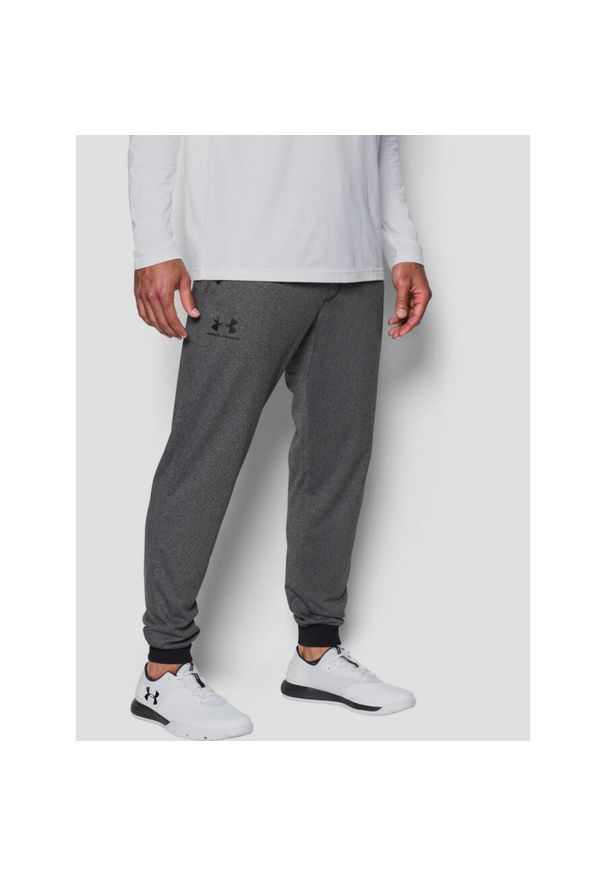 Spodnie męskie Under Armour Sportstyle Tricot Jogger. Kolor: szary. Sport: fitness