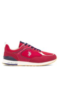 Sneakersy U.S. Polo Assn.. Kolor: czerwony