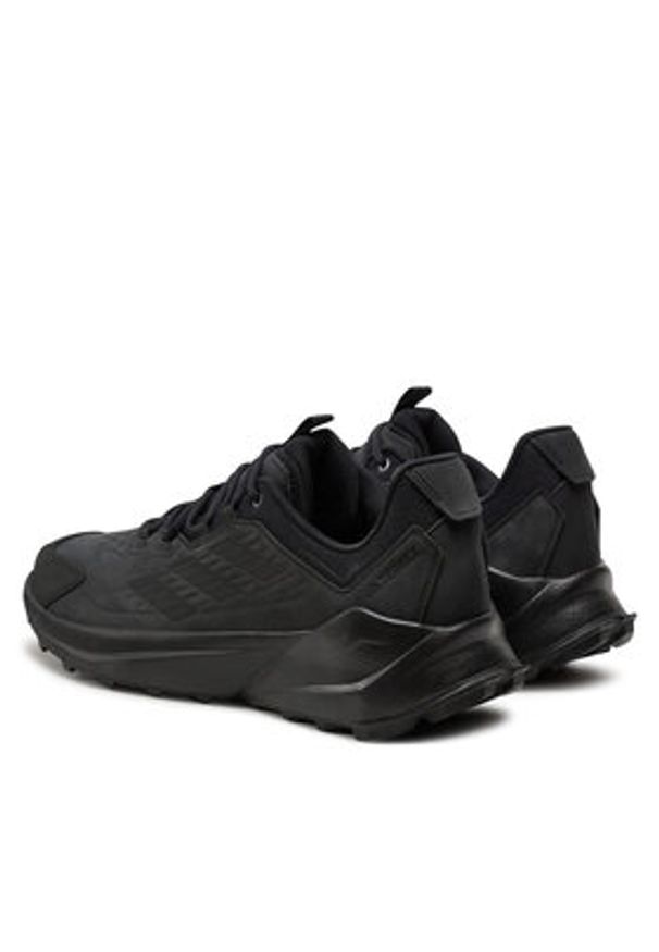 Adidas - adidas Trekkingi Terrex Trailmaker 2.0 Leather Hiking ID0886 Czarny. Kolor: czarny. Materiał: nubuk, skóra. Model: Adidas Terrex. Sport: turystyka piesza