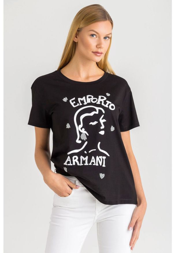 Emporio Armani - T-SHIRT emporio armani. Materiał: materiał