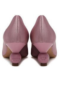 Weekend Max Mara Czółenka Renzasatin 2515521055600 Różowy. Kolor: różowy. Materiał: materiał #7
