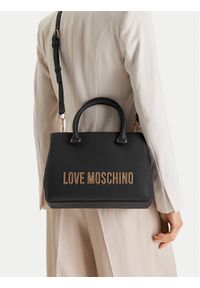 Love Moschino - LOVE MOSCHINO Torebka JC4022PP1OKD0000 Czarny. Kolor: czarny. Materiał: skórzane #1