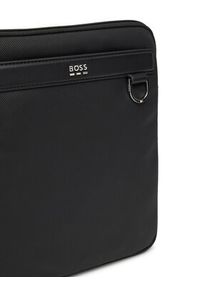 BOSS Saszetka Jinko 50548791 Czarny. Kolor: czarny. Materiał: skóra