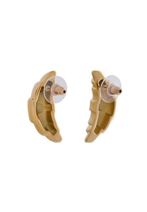 Aldo Kolczyki Croissants 14088495 Złoty. Materiał: ze stali, ze stali nierdzewnej. Kolor: złoty