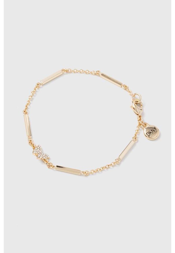 DKNY - Dkny bransoletka damska. Kolor: złoty