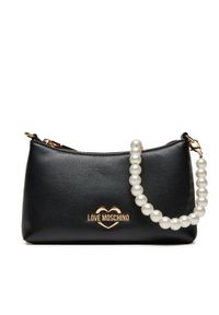 Love Moschino - LOVE MOSCHINO Torebka JC4351PP0LKT0000 Czarny. Kolor: czarny. Materiał: skórzane