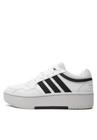 Adidas - adidas Sneakersy Hoops 3.0 Bold IG6115 Biały. Kolor: biały. Materiał: skóra #2