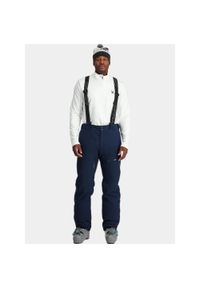 Spodnie Narciarskie Męskie Spyder Dare. Kolor: niebieski. Materiał: poliester, dresówka. Sezon: zima. Sport: narciarstwo #1