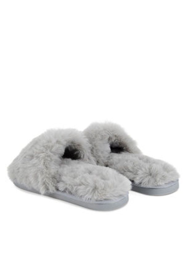 DeeZee Kapcie WFA3204-1 Szary. Kolor: szary. Materiał: materiał