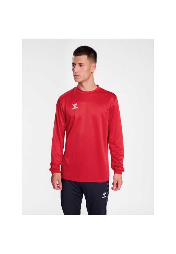 Hummel - Bluza hmlESSENTIAL SWEATSHIRT. Kolor: czerwony, różowy, wielokolorowy