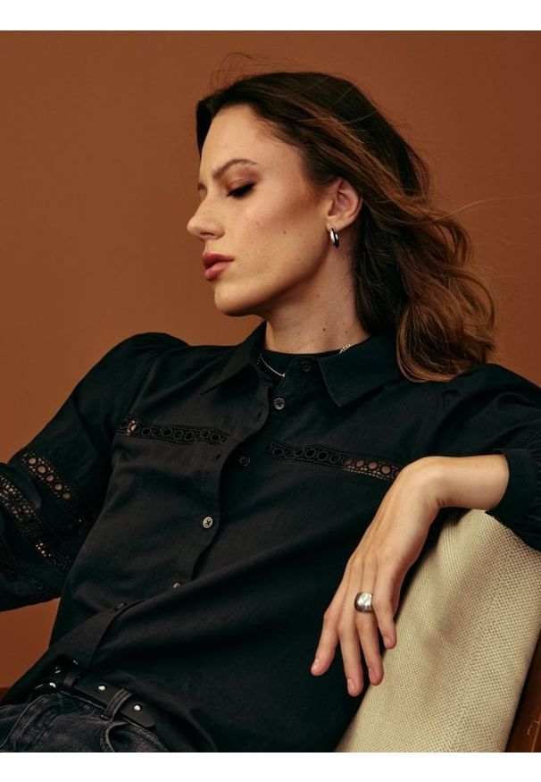 Sinsay - Pierścionki z błyszczącym wykończeniem 2 pack - srebrny. Materiał: srebrne. Kolor: srebrny